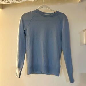 Equipment Light Blue Crewneck Cashmere Sweater